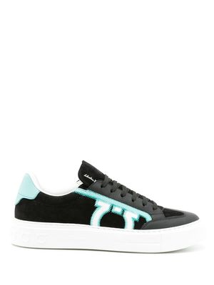 Ferragamo baskets Borg 5 - Noir