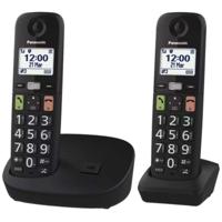 Draadloze telefoon Panasonic KX-TGU112EXB Wit Zwart