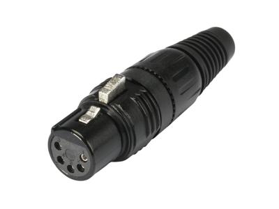 HICON XLR socket 5-pin HI-X5CF-B