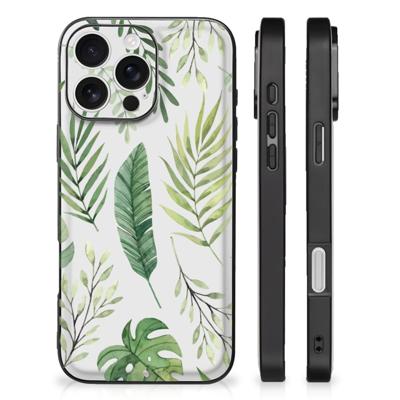 iPhone 16 Pro Bloemen Hoesje Leaves