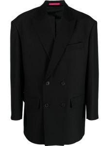 Valentino Garavani blazer à boutonnière croisée - Noir