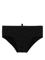 DSQUARED2 short de bain à lien de resserrage - Noir