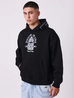 Project X Paris Vitrail Hoodie Heren Zwart - Maat S - Kleur: Zwart | Soccerfanshop