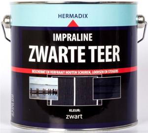 Impraline zwarte teer 2500 ml - Hermadix
