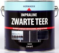 Impraline zwarte teer 2500 ml - Hermadix