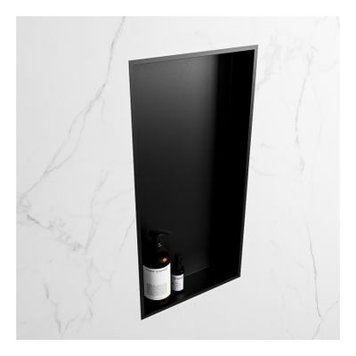 Wandnis Solid Surface Easy | In- en opbouw | 30x60x8 cm | 1 vak | Urban