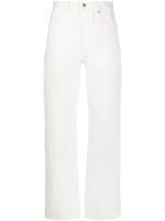 Jil Sander pantalon en coton à coupe droite - Blanc - thumbnail