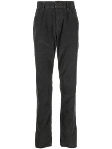 James Perse pantalon droit en velours côtelé - Noir