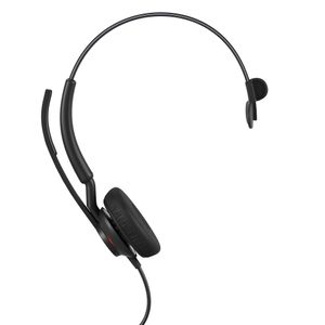 Jabra 5093-299-2259 hoofdtelefoon/headset Bedraad Hoofdband Kantoor/callcenter USB Type-C Zwart