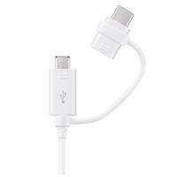 Samsung Mobiele telefoon Kabel [1x USB - 1x Micro-USB, USB-C stekker] 1.50 m USB, Micro-USB, USB-C