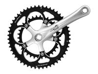Sunrace crankstel fcr9f 9-speed 50/34t. 170mm zwart aluminium