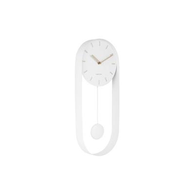 Wandklok slinger charme Wit