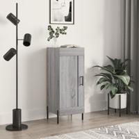 Dressoir 34,5x34x90 cm bewerkt hout grijs sonoma eikenkleurig - thumbnail