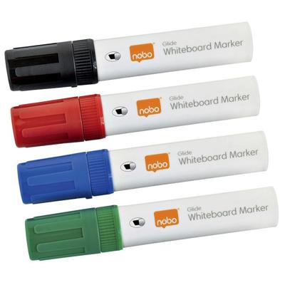Whiteboardmarker nobo glide schuin ass 10mm