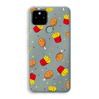 Chicken 'n Fries: Google Pixel 5 Transparant Hoesje