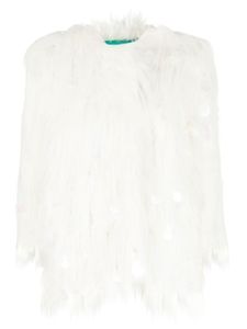 ALABAMA MUSE veste en fourrure artificielle - Blanc