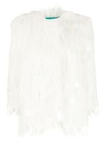 ALABAMA MUSE veste en fourrure artificielle - Blanc ALABAMA MUSE veste en fourrure artificielle - Blanc