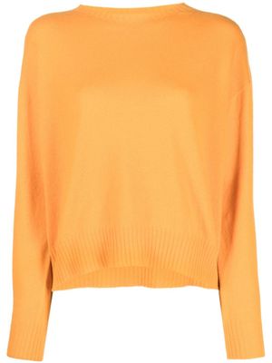 TWINSET pull en cachemire à épaules tombantes - Orange