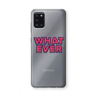 Whatever: Samsung Galaxy A31 Transparant Hoesje
