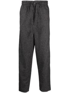 Kenzo pantalon à patch logo - Gris