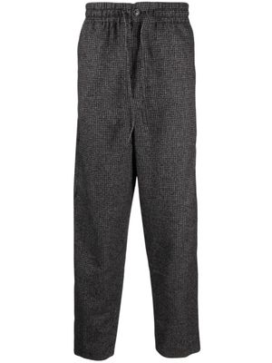 Kenzo pantalon à patch logo - Gris