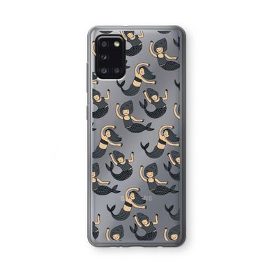 Zeemeermin: Samsung Galaxy A31 Transparant Hoesje