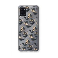 Zeemeermin: Samsung Galaxy A31 Transparant Hoesje