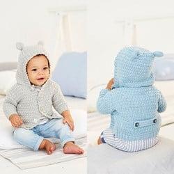 Breipatroon Stylecraft Bambino DK No. 9529 Baby hoodies