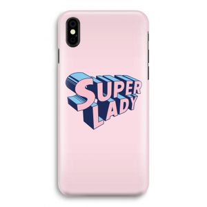 Superlady: iPhone X Volledig Geprint Hoesje