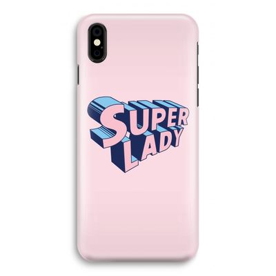Superlady: iPhone X Volledig Geprint Hoesje