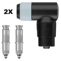 SCHWALBE ventielverlenger "clik valve" valve clik valv starter kit mixed