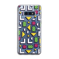 8-bit N°4: Samsung Galaxy S10e Transparant Hoesje