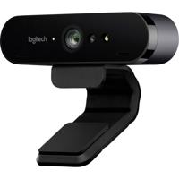 Logitech BRIO 4K-webcam 4096 x 2160 Pixel Standvoet, Klemhouder - thumbnail