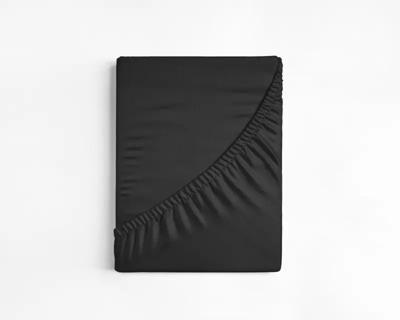 Dreamhouse Katoenen Topper Hoeslaken Zwart 180 x 220 cm