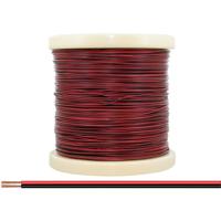 Donau Elektronik 218-500 Draad 2 x 0.14 mm² Rood/zwart 500 m - thumbnail