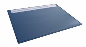 Durable 722307 Bureau onderlegger 4-jaarskalender Donkerblauw, Transparant (b x h) 650 mm x 500 mm