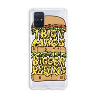 Big Macs Bigger Dreams: Galaxy A71 Transparant Hoesje