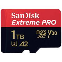 SanDisk Extreme PRO microSDXC-kaart 1 TB Class 10, UHS-I, v30 Video Speed Class Schokbestendig, Waterdicht - thumbnail