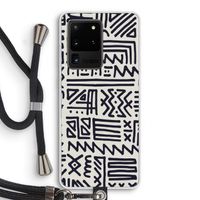 Marrakech print: Samsung Galaxy S20 Ultra Transparant Hoesje met koord