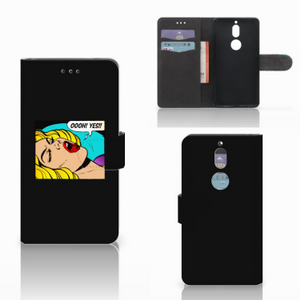 Nokia 7 Wallet Case met Pasjes Popart Oh Yes