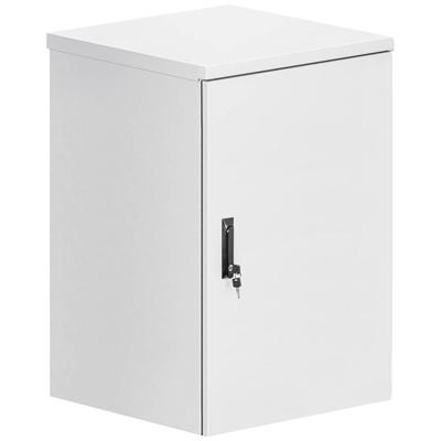 Intellinet IP55 19 Wandverteiler mit integrierten Lüftern 18 HE 600 mm tief grau RAL7035 19inch-industriële behuizing (b x h x d) 615 x 902 x 600 mm 18 HE