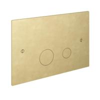 Hotbath &MORE Bedieningspaneel geschikt voor Geberit UP320 Geborsteld messing BAR320BB