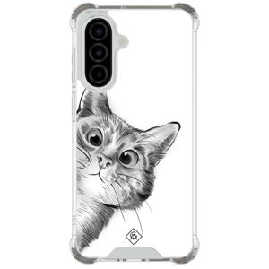 Samsung Galaxy A36 shockproof hoesje - Kat kiekeboe
