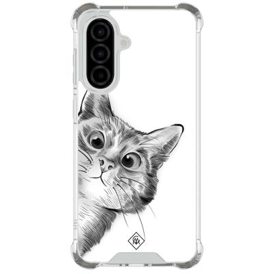 Samsung Galaxy A36 shockproof hoesje - Kat kiekeboe