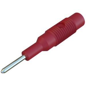 SKS Hirschmann MZS 2 Overgangsstekker Stekker 2 mm - Bus 4 mm Rood 1 stuk(s)