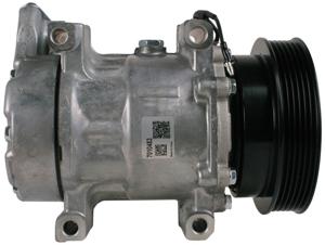 Compressor, airconditioning PowerMax, Spanning (Volt)12V, u.a. für Renault, Dacia, Nissan, Lada, Mitsubishi