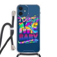 Touch Me: iPhone 12 Transparant Hoesje met koord
