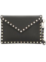 Valentino Garavani pochette Rockstud à rabat - Noir - thumbnail