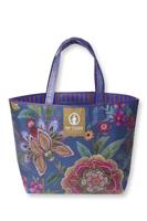 Pip Studio Pip Studio Bombay Beachbag Donkerblauw One size