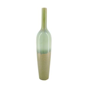 Fles keramiek groen Ø11,5xh54cm